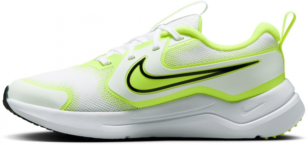 Кроссовки детские Nike Cosmic Runner HM4402-106 р.38 бело-салатовые