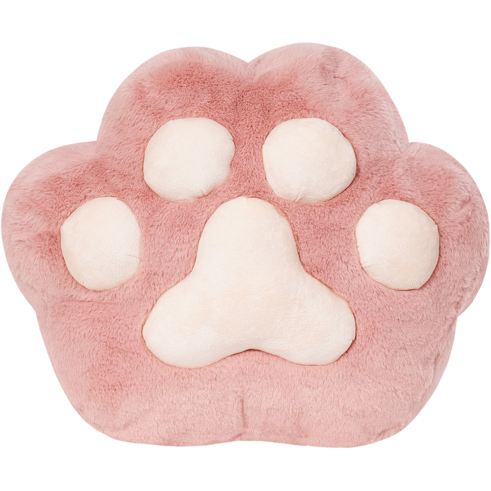 Подушка декоративна Лапка 22x40 см рожевий Stip