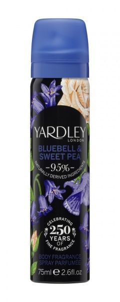 Дезодорант парфюмированный для женщин Yardley Bluebell & Sweet Pea 75 мл