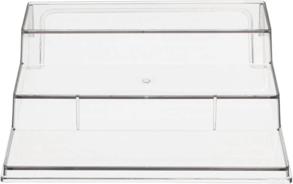 Органайзер для специй Flamberg 3-ярусный прозрачный 25х23,5х10,5 см