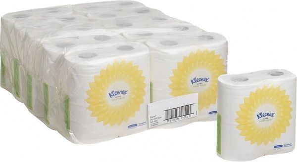 Туалетний папір Kleenex Ultra 29.8 м 8475 двошаровий 4 шт.