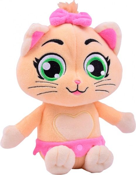 Мягкая игрушка 44 CATS Пилу с музыкальным эффектом 20 см 34243