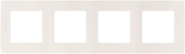Рамка чотиримісна Legrand Etika універсальна кремовий 672514