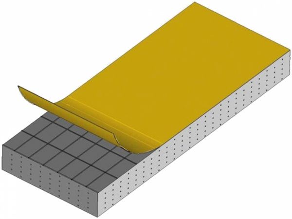 Уплотнитель самоклеящийся резиновый Mesan 1200.5.20 20х5 мм 10 м черный  