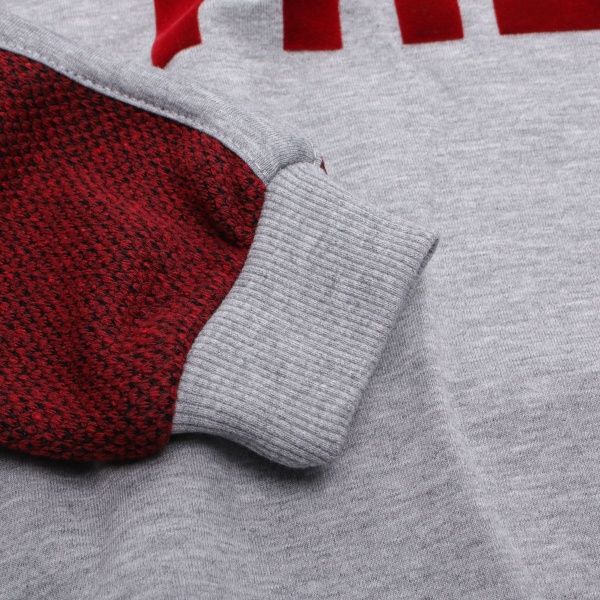 Світшот ALG р.122 сіро-червоний 29554 