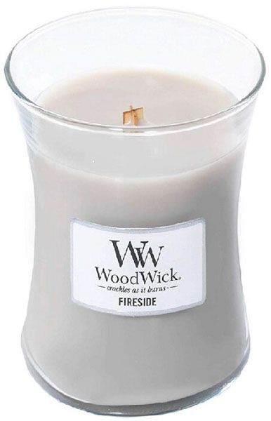 Свеча ароматическая Woodwick Medium Fireside 275 г 