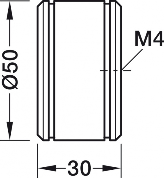 Меблева ручка кнопка Hafele d50 h30 на один отвір мм 106.70.410 чорний матовий