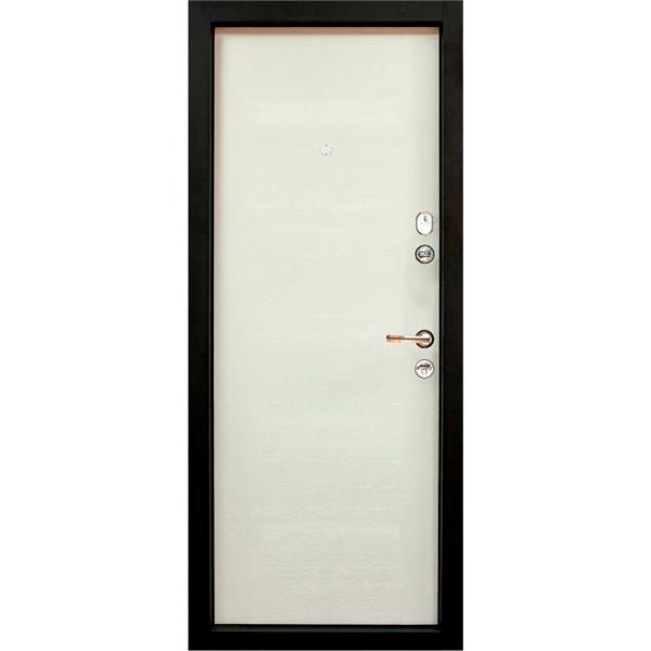 Двері вхідні Міністерство дверей КС Мікс+ венге / білий 2050х860мм праві