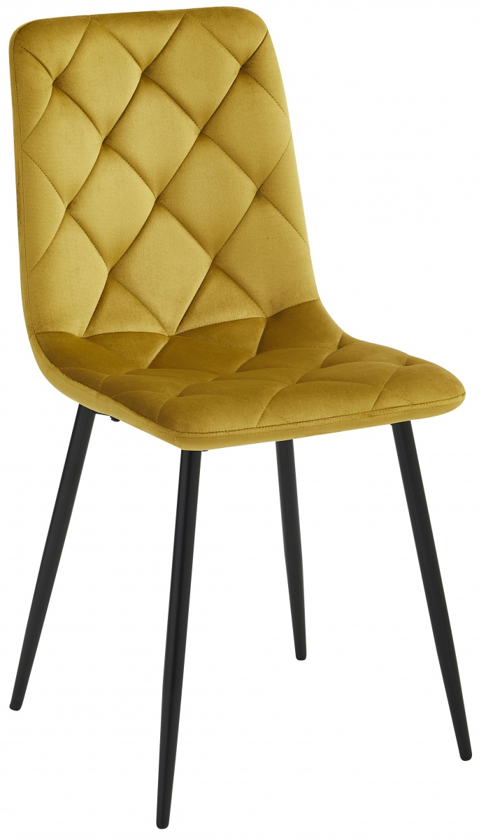 Стілець Fly FS15 Dark Yellow-83 жовтий / чорний — фото 1