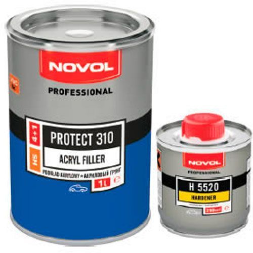 Грунтовка акриловый 4+1 білий PROTECT 310 NOVOL 1000мл