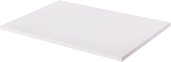 Полка для гардеробной системы Larvij 585x406 мм ДСП LWWH406 белый