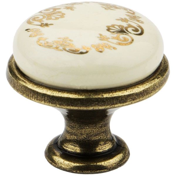 Мебельная ручка DG 193 AB/MLK латунь DC