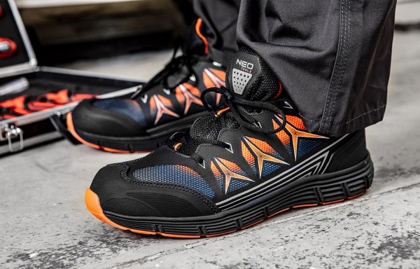 Ботинки NEO tools р.45 черно-оранжевый