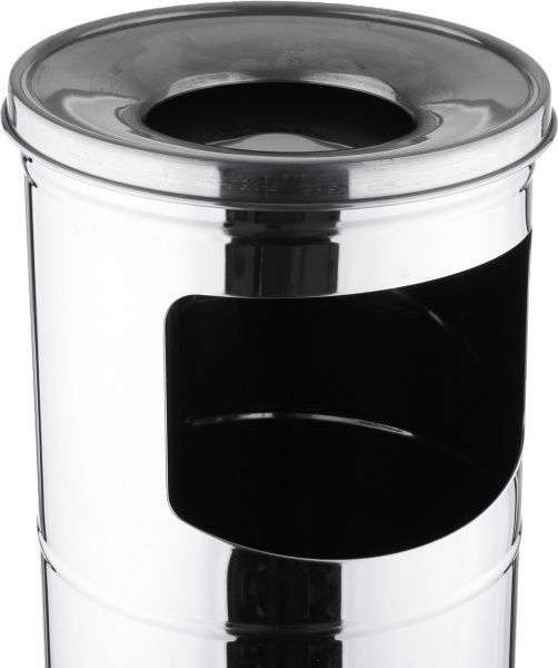 Урна-пепельница EforMetal серебряный 492