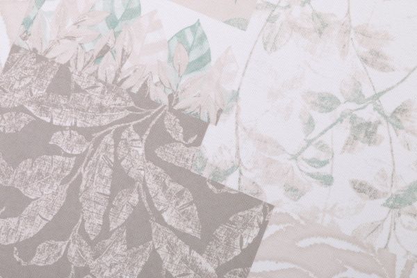 Скатерть Лоскут 140x180 см бежевый с рисунком Luna 