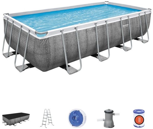 Бассейн каркасный Bestway 488x244x122 см (56996)