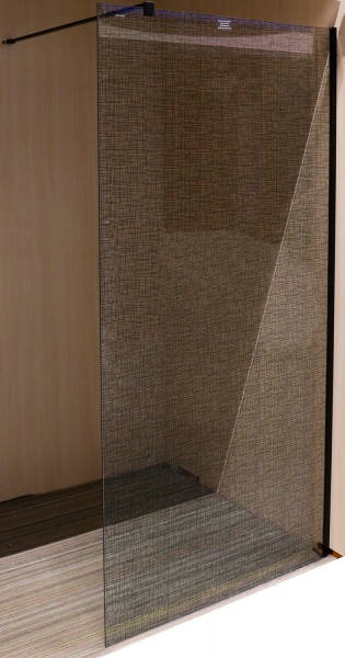 Стенка душевая Walk In Black Dashes HAR-0024 