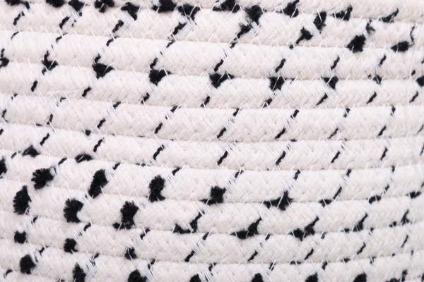 Корзина Dalmatian 20х20х20 см черно-белый