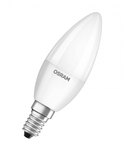 Лампа світлодіодна Osram Classic 6,5 Вт C37 матова E14 220 В 4000 К LBE CLB 6,5W 840 