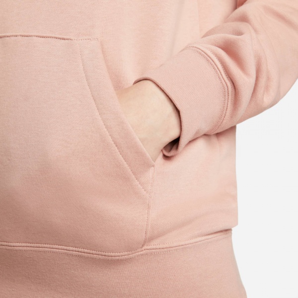 Джемпер Nike W NSW ESSNTL FLC FNL HOODIE BV4116-609 р. XL рожевий