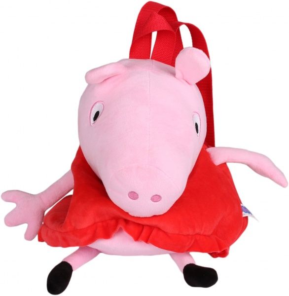 Мягкая игрушка Peppa Pig Рюкзак детский 28 см 25103