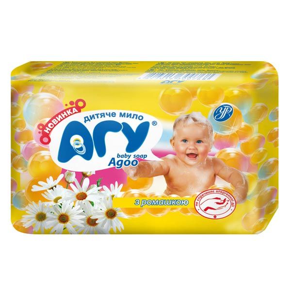 Мило дитяче Агу з ромашкою 4x75 г