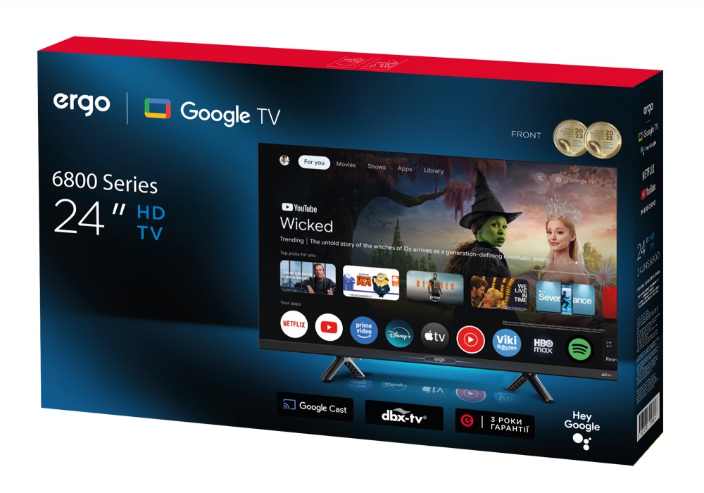 Телевізор Ergo 24JHS6800