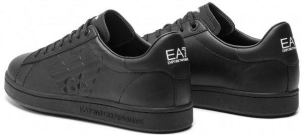 Кросівки EA7 LEATHER SNEAKER X8X001-XCC51-A083 р.9 чорний
