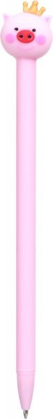 Ручка кулькова Порося рожевий 