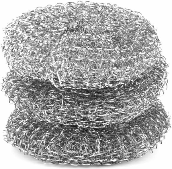 Скребок York сетчатый стальной 3 шт.