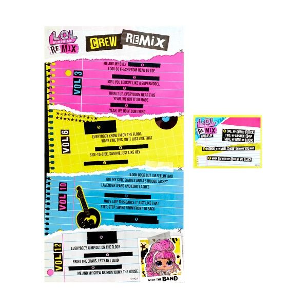 Игровой набор L.O.L. SURPRISE! W1 Remix Hairflip Музыкальный сюрприз (в ассортименте)