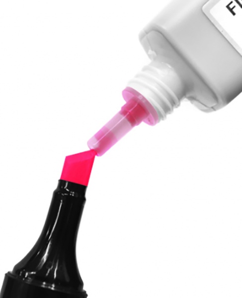 Заправка для маркера Refill Ink флуоресцентний рожевий EF900-284 FINECOLOUR