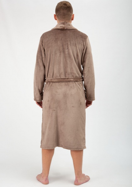Халат мужской Roksana 1202/90070 р. XXL коричневый 