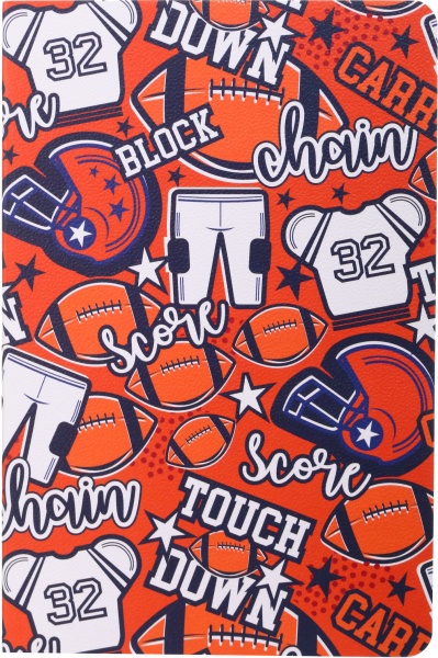 Блокнот Футбол 1 13,5х20,5 см Mikirei