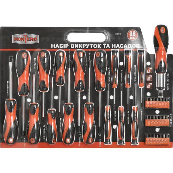 Набор отверток Montero с набором насадок MN-14948