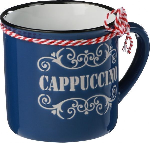 Чашка Cappuccino 360 мл синяя
