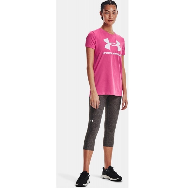 Футболка Under Armour Live Sportstyle Graphic SSC 1356305-634 р.M розовый