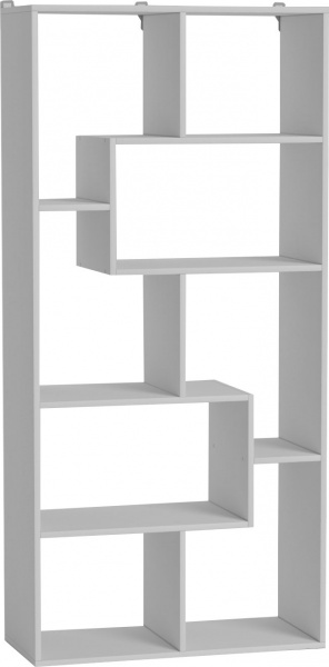 Этажерка Luxe Studio Ажур ЕЦ-4 1700х800х350 мм белое дерево