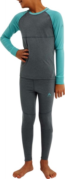 Комплект термобілизни McKinley SET Dustin/Dylan jrs 294551-904911 р.164 бірюзовий