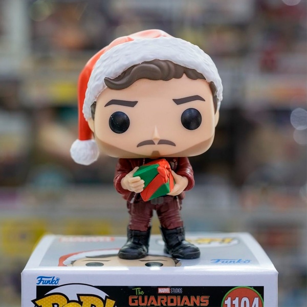 Фигурка Funko Pop! серии «Стражи галактики: Holiday Special» Звездный лорд 64333 