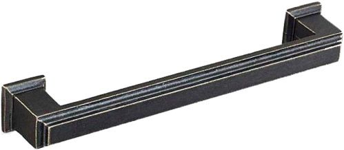 Мебельная ручка 224 мм матовая темная античная бронза MVM D-1010-224 MBAB