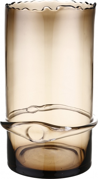 Ваза Wrzesniak Glassworks Ombre 35 см топаз 