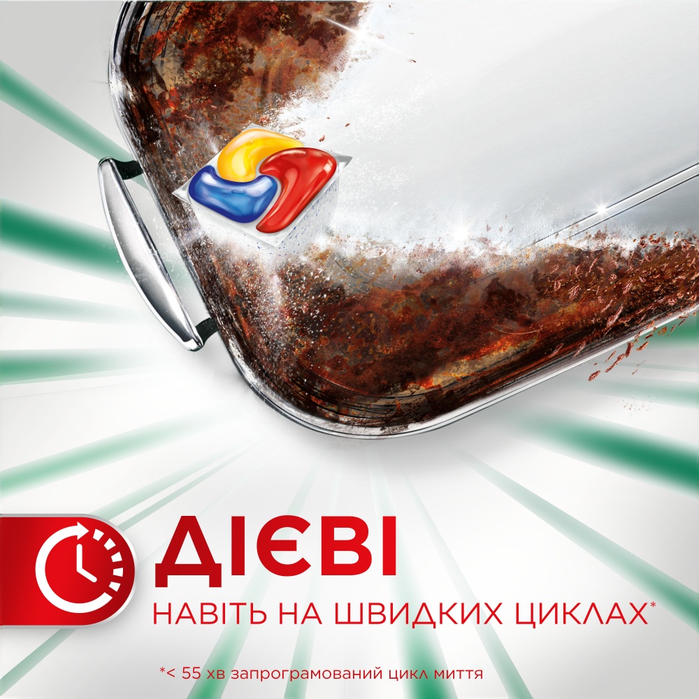 Капсулы для посудомоечных машин Fairy Platinum Plus Все-в-1 40 шт.