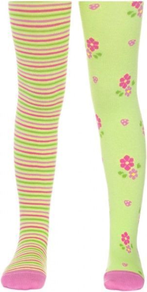 Колготки детские Conte-Kids TIP-TOP (веселі ніжки) 357 р.80-86 салатовый 