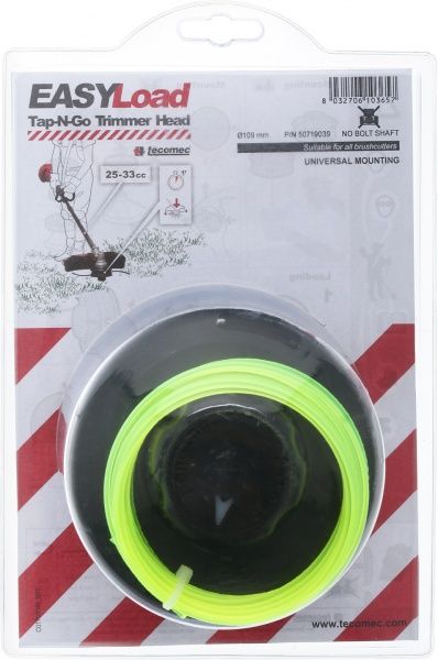 Косильная головка Tecomec TAP-N-GO HD EL 109 мм