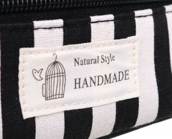 Косметичка Полоска черный 