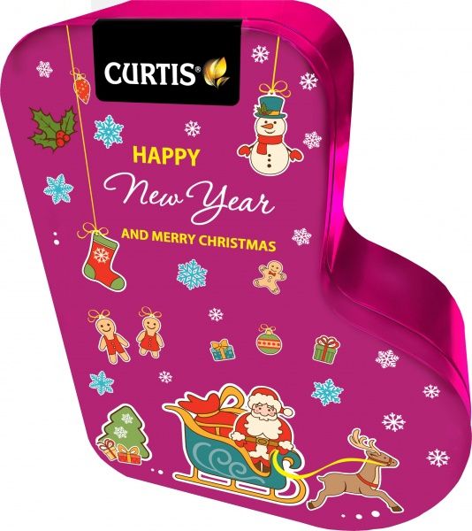 Чай чорний Curtis Happy New Year and Merry Christmas 80 г 