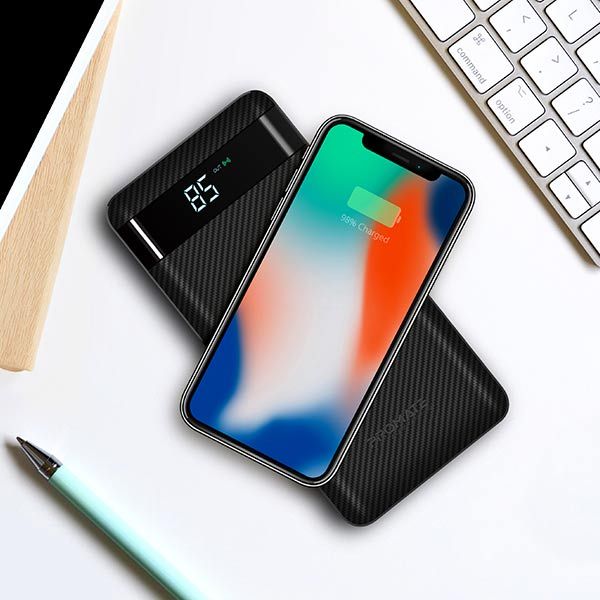 Зовнішній акумулятор (Powerbank) Promate AuraTank-20 20000 mAh (auratank-20.black)