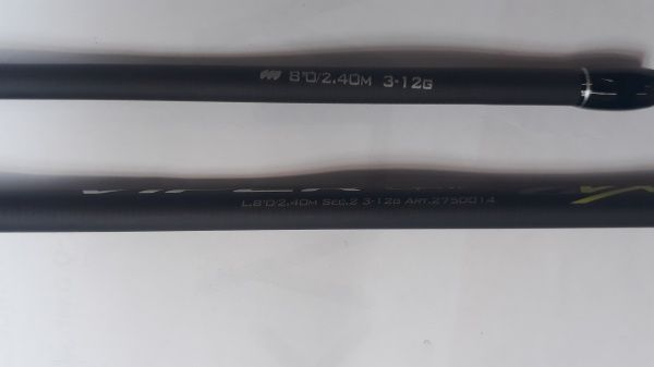 Спиннинговое удилище Viper carbon 3-12 гр 2,4 м