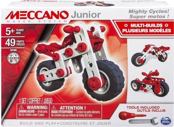 Конструктор Meccano Junior Мотоцикл 6026957